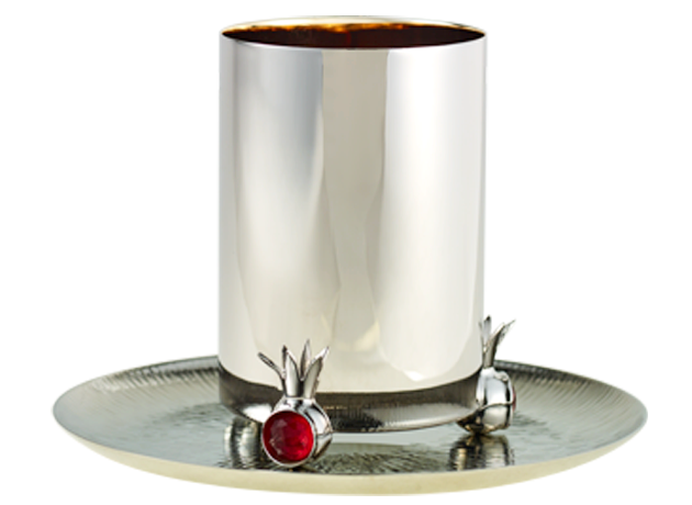 Large Pomegranate Kiddush Cup